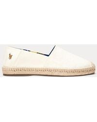 Polo Ralph Lauren - Cevio Washed Canvas Espadrille - Lyst