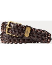 Polo Ralph Lauren - Braided Leather Belt - Lyst
