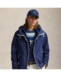 Polo Ralph Lauren - Garment-Dyed Twill Hooded Jacket - Lyst