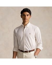 Polo Ralph Lauren - Herringbone Knit Oxford Shirt - Lyst