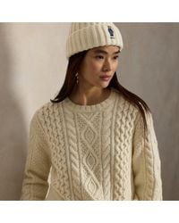 Polo Ralph Lauren - Polo Bear Rib Pom-Pom Beanie - Lyst