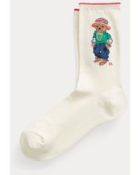 Polo Ralph Lauren - Crew-Socken mit Polo Bear - Lyst