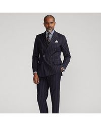 Polo Ralph Lauren Polo Pinstripe Twill Suit - Size 42 - Blue