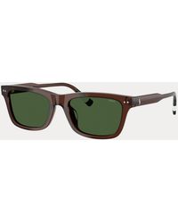 Polo Ralph Lauren - Rugby-Stripe Sunglasses - Lyst