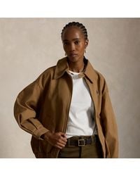 Polo Ralph Lauren - Oversized Cotton Windbreaker - Lyst