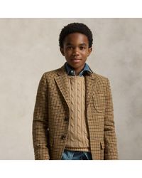 Polo Ralph Lauren - Ralph Lauren Boy's Plaid Wool Tweed Sport Coat - Lyst