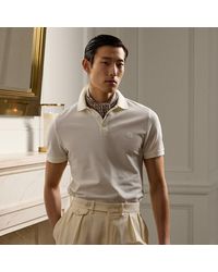 Ralph Lauren - Ralph Lauren Custom Slim Fit Piqué Polo Shirt - Lyst