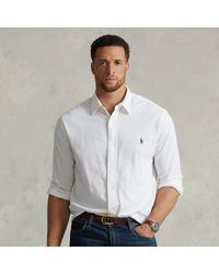 Ralph Lauren - Große Größen - Hemd aus federleichtem Piqué - Lyst