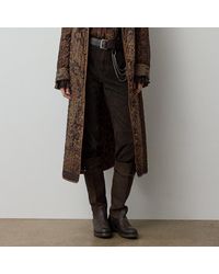 Ralph Lauren - Keegan Lamb-Suede Trousers - Lyst