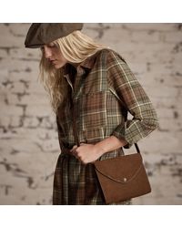 RRL - Geruwd Suède Crossbodytas - Lyst