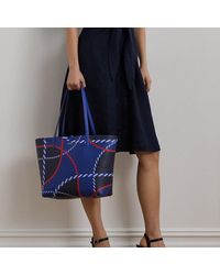 Ralph Lauren - Bolso Tote Grande Reversible - Lyst
