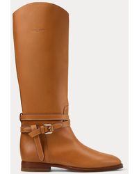 Ralph Lauren - Donnely 25 Mm Calfskin Boot - Lyst
