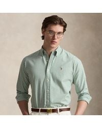 Polo Ralph Lauren - Custom Fit Gingham Oxford Shirt - Lyst