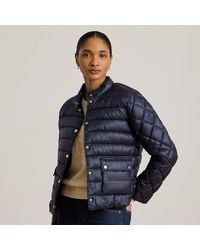 Ralph Lauren - Quilted Mockneck Puffer Jacket - Lyst