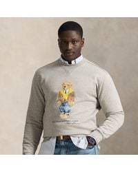 Polo Ralph Lauren - Ralph Lauren Polo Bear Fleece Sweatshirt - Lyst