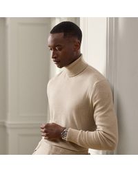 Ralph Lauren - Cashmere Roll Neck Jumper - Lyst