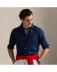 Polo Ralph Lauren - Slim Fit Linen Shirt - Lyst