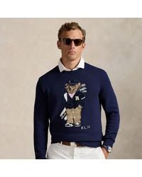 Ralph Lauren - Performance-Pullover Mit Polo Bear - Lyst