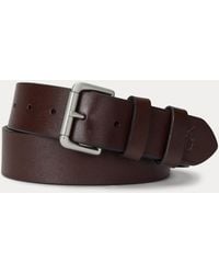 Polo Ralph Lauren - Leather Roller-Buckle Belt - Lyst