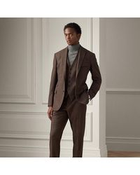 Ralph Lauren Purple Label - Ralph Lauren Kent Hand-tailored Plaid 3-piece Suit - Lyst