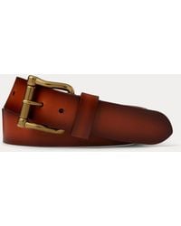 Ralph Lauren - Vachetta Roller-buckle Belt - Lyst