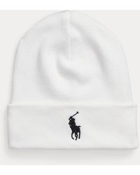 Polo Ralph Lauren - Combed Cotton Beanie - Lyst