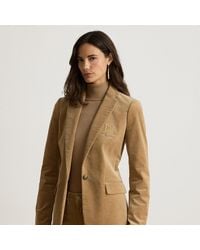 Ralph Lauren - Bullion Stretch-Cotton Corduroy Blazer - Lyst