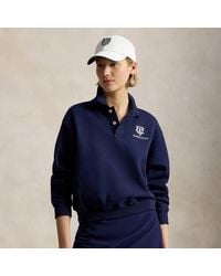 Polo Ralph Lauren - Wimbledon Fleece Polo Pullover - Lyst