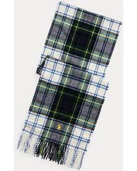 Polo Ralph Lauren - Plaid Wool-Cashmere Scarf - Lyst