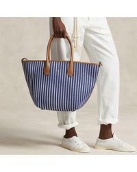 Ralph Lauren Canvas Extra-Large Bellport Tote - ShopStyle