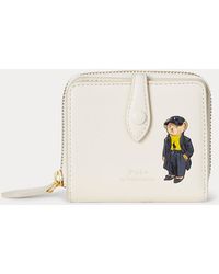 Ralph Lauren - Polo Bear Leather Compact Wallet - Lyst