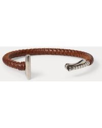 Ralph Lauren - Braided Sterling Polo Mallet Cuff - Lyst