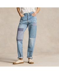 Polo Ralph Lauren - Ruime Rechte Jeans Met Hoge Taille - Lyst