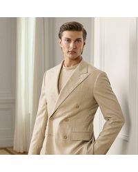 Ralph Lauren - Kent Hand-Tailored Wool Flannel Jacket - Lyst