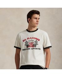Polo Ralph Lauren - Classic Fit Jersey Graphic T-Shirt - Lyst