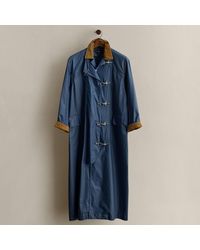 Ralph Lauren - C. 1980S Cotton Long Barn Coat - Lyst