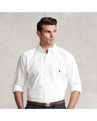 Ralph Lauren - Ralph Lauren Garment-dyed Oxford Shirt - Lyst