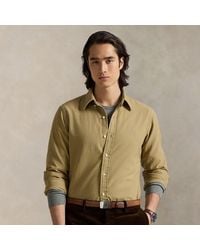Ralph Lauren - Classic Fit Brushed Flannel Shirt - Lyst