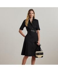 Ralph Lauren - Midi-Kleid - Lyst