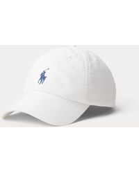 Polo Ralph Lauren - Linen Ball Cap - Lyst