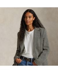 Polo Ralph Lauren - Single-Breasted Herringbone Blazer - Lyst