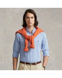 Polo Ralph Lauren - Slim-Fit Ginganhemd aus Stretchpopeline - Lyst
