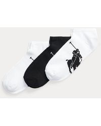 Polo Ralph Lauren - 3 pares de calcetines con Big Pony - Lyst