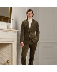 Ralph Lauren - Ralph Lauren Gregory Hand-Tailored Corduroy Trouser - Lyst
