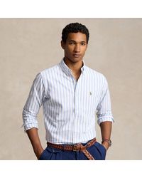 Polo Ralph Lauren - Camicia Oxford a righe Custom-Fit - Lyst