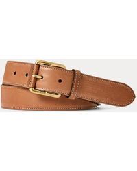 Ralph Lauren - Ralph Lauren Calfskin Roller-Buckle Belt - Lyst