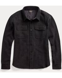 RRL - Ralph Lauren - Jersey camisa de trabajo en algodón - Lyst