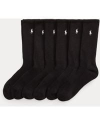 Polo Ralph Lauren - 6 Pack Crew Socks - Lyst