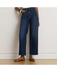 Ralph Lauren - High-Rise Relaxed Straight Jean - Lyst