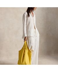 Ralph Lauren - Polo Play Canvas-Leather Large Tote - Lyst